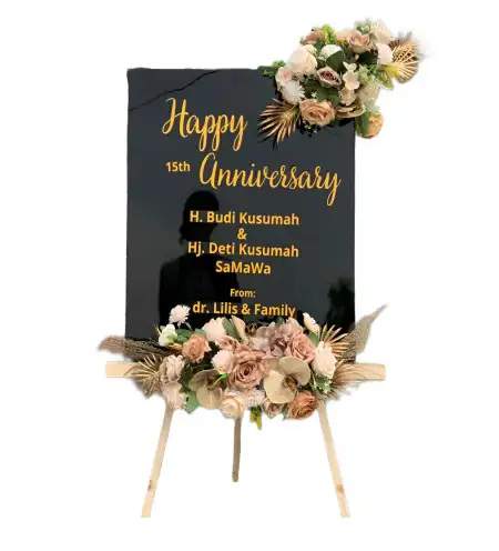 Papan Bunga Akrilik Labuhan Ratu Iv